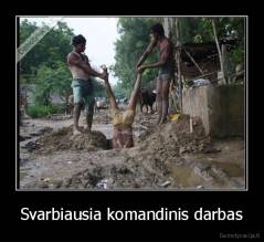 Svarbiausia komandinis darbas - 