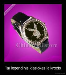 Tai legendinis klasiokes laikrodis - 