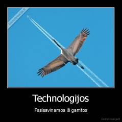 Technologijos - Pasisavinamos iš gamtos