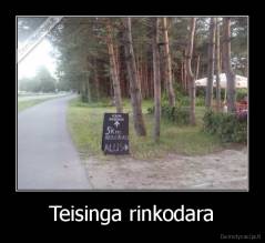 Teisinga rinkodara - 