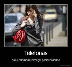 Telefonas - puiki priemonė išvengti pasisveikinimo