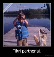 Tikri partneriai. - 