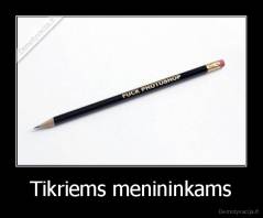 Tikriems menininkams - 