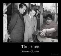 Tikrinamas - jaunimo pajėgumas