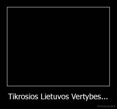 Tikrosios Lietuvos Vertybes... - 