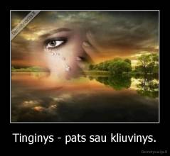 Tinginys - pats sau kliuvinys. - 