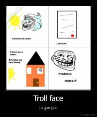 Troll face - Jis genijus!