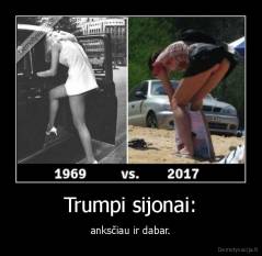 Trumpi sijonai: - anksčiau ir dabar.