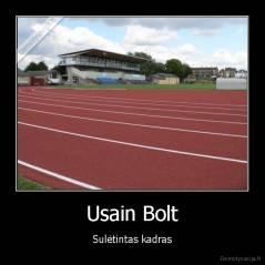 Usain Bolt - Sulėtintas kadras