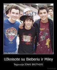 Užknisote su Bieberiu ir Miley - Tegyvuoja JONAS BROTHERS