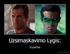 Uzsimaskavimo Lygis: - Expertas