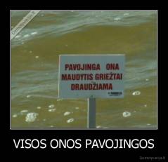 VISOS ONOS PAVOJINGOS - 