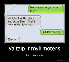 Va taip ir myli moteris - Kai kurie vyrai