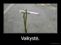 Vaikystė. - 