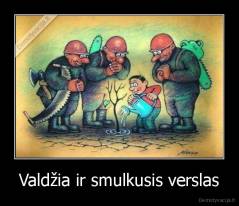 Valdžia ir smulkusis verslas - 