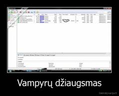 Vampyrų džiaugsmas - 