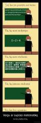 Vargu ar suprasi matematiką - be kinų kalbos žinių