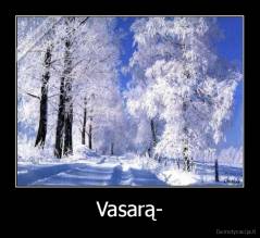 Vasarą- - 