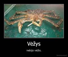 Vėžys - nebijo vėžio.