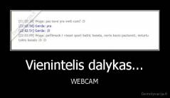 Vienintelis dalykas... - WEBCAM