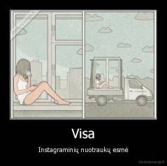 Visa - Instagraminių nuotraukų esmė