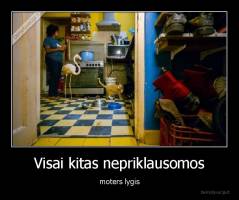 Visai kitas nepriklausomos - moters lygis