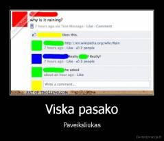 Viska pasako - Paveiksliukas