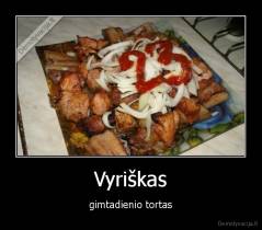 Vyriškas - gimtadienio tortas