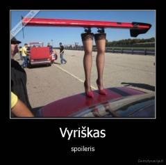 Vyriškas - spoileris