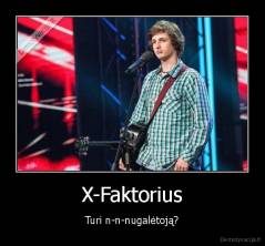 X-Faktorius - Turi n-n-nugalėtoją?