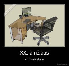 XXI amžiaus - virtuvinis stalas