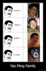 Yao Ming Family - 