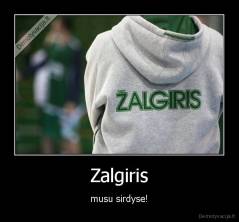 Zalgiris - musu sirdyse!