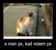 a man px, kad visiem px - 