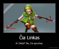 Čia Linkas - Ar Zelda? Ne, čia apuokas.