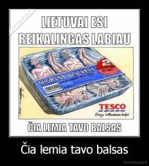 Čia lemia tavo balsas - 