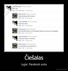 Čiešalas - Lygis: Facebook auka