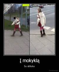 Į mokyklą - Su stiliuku