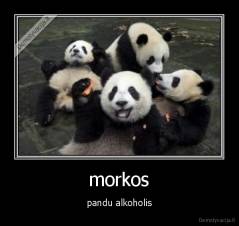 morkos - pandu alkoholis