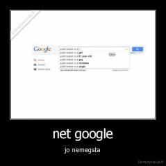 net google - jo nemegsta