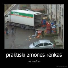 praktiski zmones renkas - uz norfos