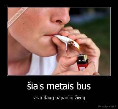 šiais metais bus - rasta daug paparčio žiedų