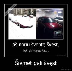 Šiemet gali švęst - 