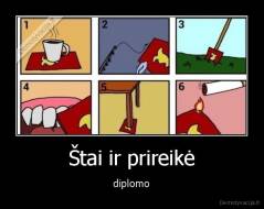 Štai ir prireikė - diplomo