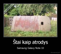 Štai kaip atrodys - Samsung Galaxy Note 10