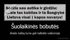 Šuolaikinės bobutės - išrado kalbą kuria gali kalbėtis viešumoje