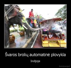 Švaros brolių automatinė plovykla - Indijoje