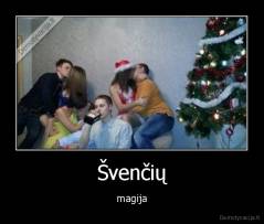 Švenčių - magija