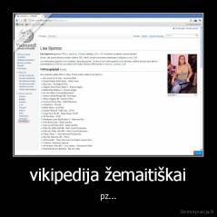 vikipedija žemaitiškai - pz...