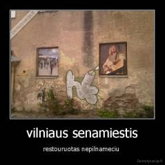 vilniaus senamiestis - restouruotas nepilnameciu 